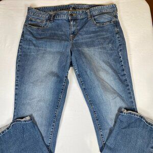 Gap Sexy Boyfriend Fit Jeans Women's 18 Blue Cotton Blend